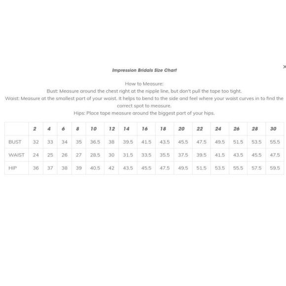 Impression Bridal Wedding Dress 10174 - Picture 2 of 6